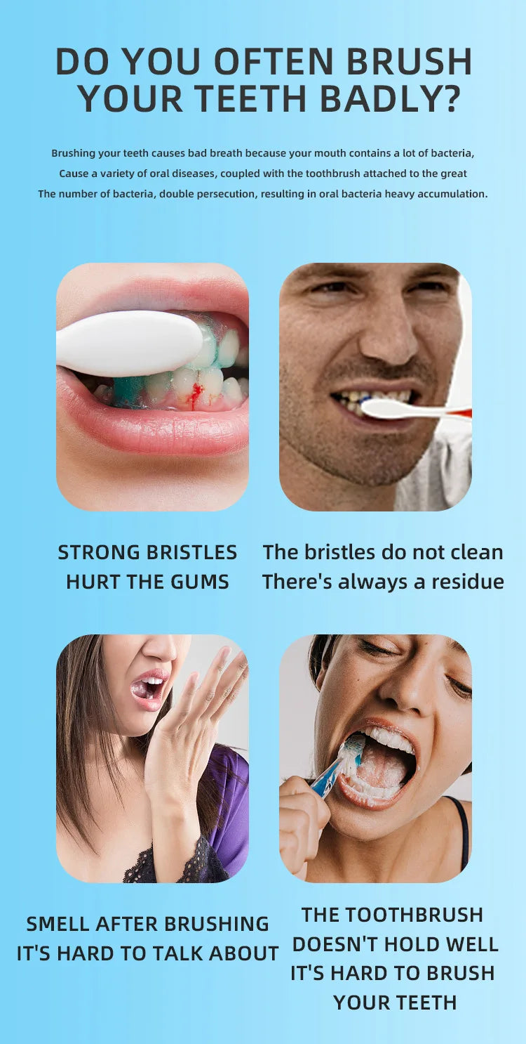 Cepillo de Dientes de Bambú | Cerdas Ultrasuaves y Biodegradables